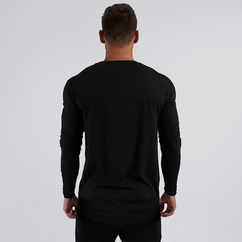 Camicia base tendenza da uomo a maniche lunghe sportiva slim in puro cotone traspirante con fondo tondo_voghion.com