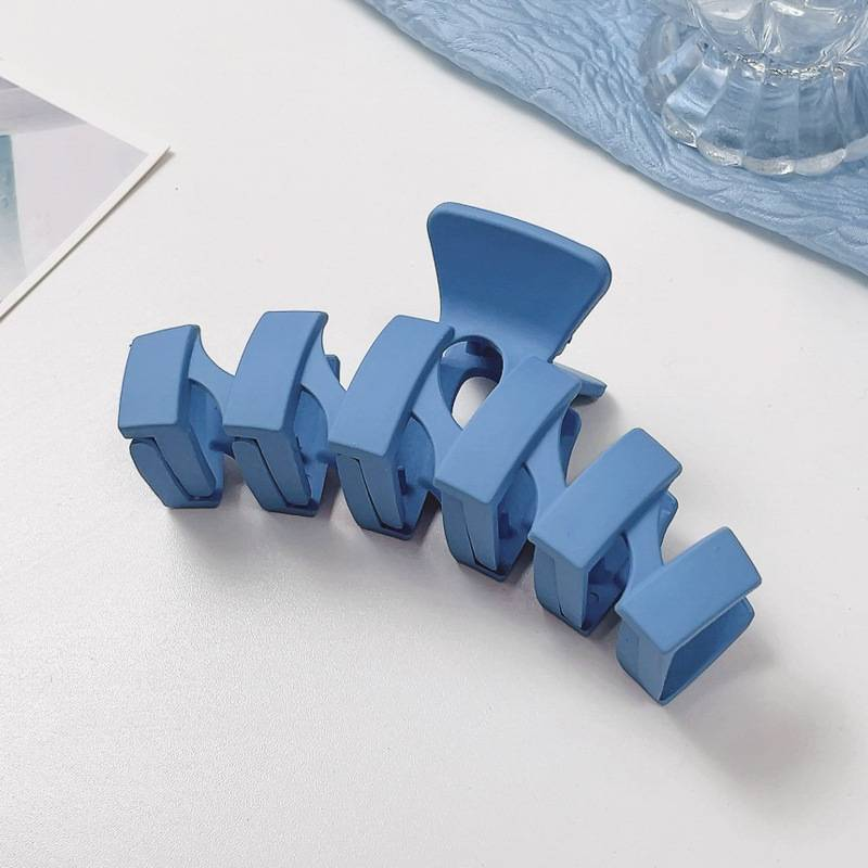 Elegante blaue Haarspange für Frauen, modische französische elegante Haarspangen, koreanische Haarklammern, Haarnadeln für Mädchen, Haar-Accessoires_voghion.com