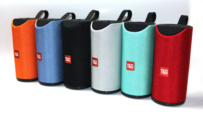 Modèles chauds TG113 haut-parleur Bluetooth en tissu extérieur étanche plug-in audio double haut-parleurs caisson de basses hommes et femmes cadeaux_voghion.com
