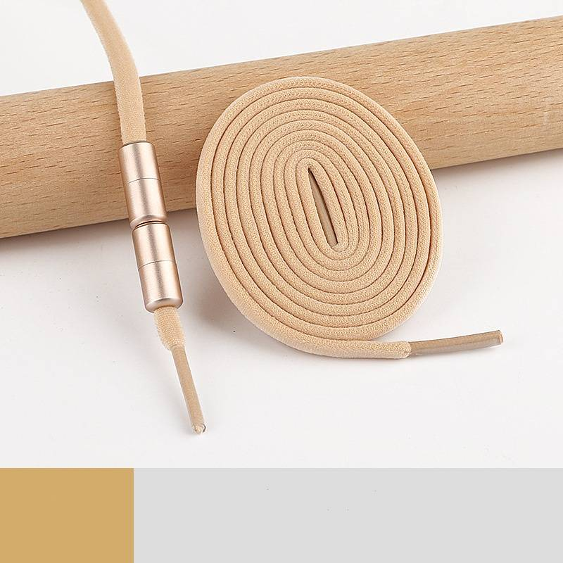 Accessori per scarpe Lacci elastici per scarpe da annodare liberamente Lacci per scarpe elastici colorati in metallo Capsula Fibbie per lacci per scarpe da annodare liberamente per bambini_voghion.com