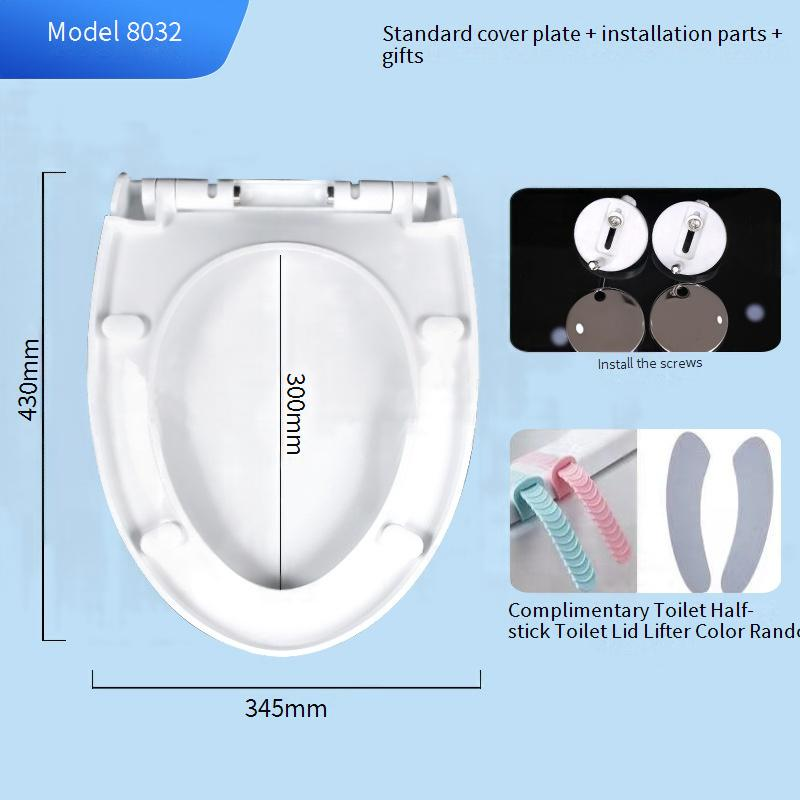 Sedili per WC da bagno a forma di V, rallentati, ispessiti, vecchio stile, universali_voghion.com