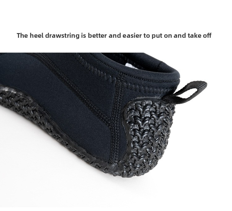 Scarpe da acqua basse in neoprene da 3 mm – Stivali da nuoto antiscivolo per snorkeling, trekking fluviale e sport da spiaggia (unisex, taglie 37-48, nero)_voghion.com