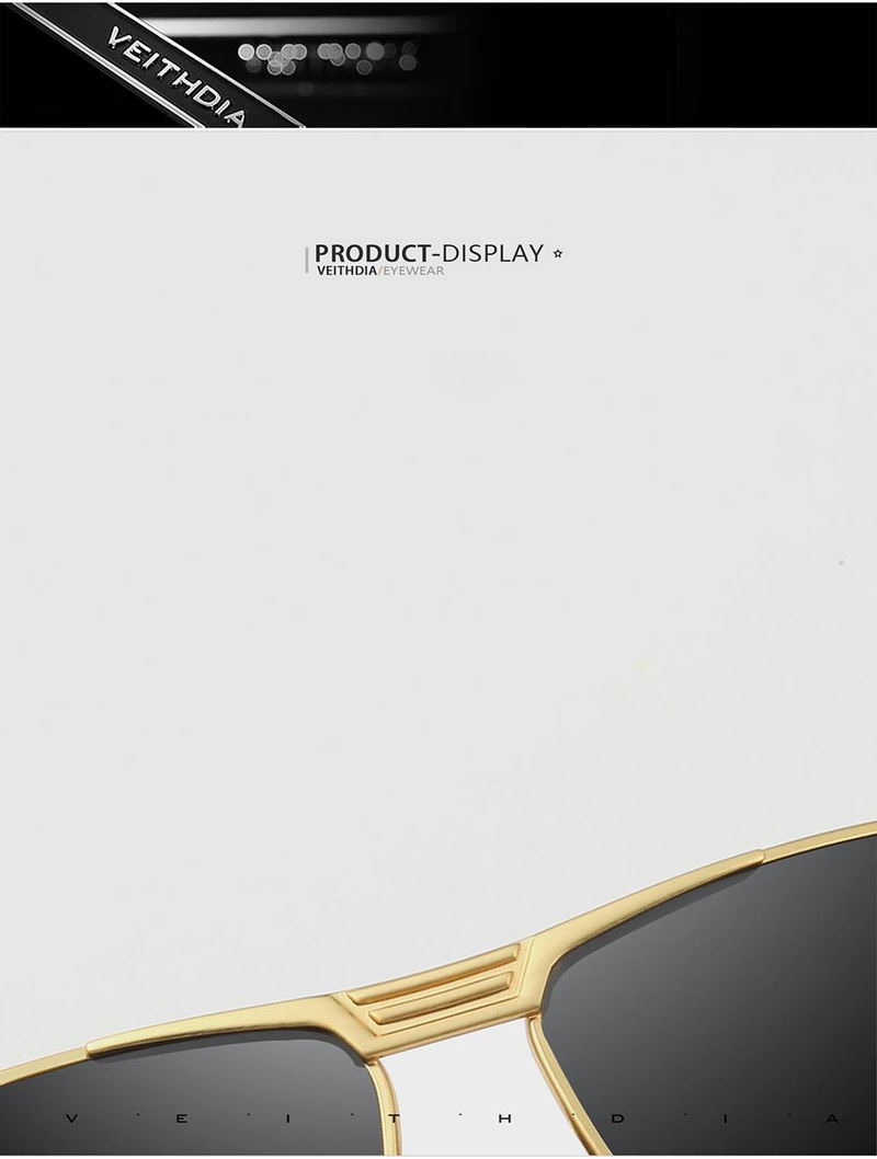 Occhiali da sole polarizzati anti-ultravioletti da uomo, occhiali da sole con aste antiscivolo_voghion.com