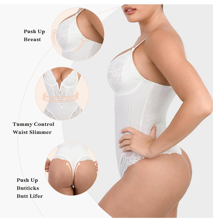 Body Shaping Clothing Body Shaping Abdomen Shaping Waist Strap Seamless One Piece Jumpsuit_voghion.com