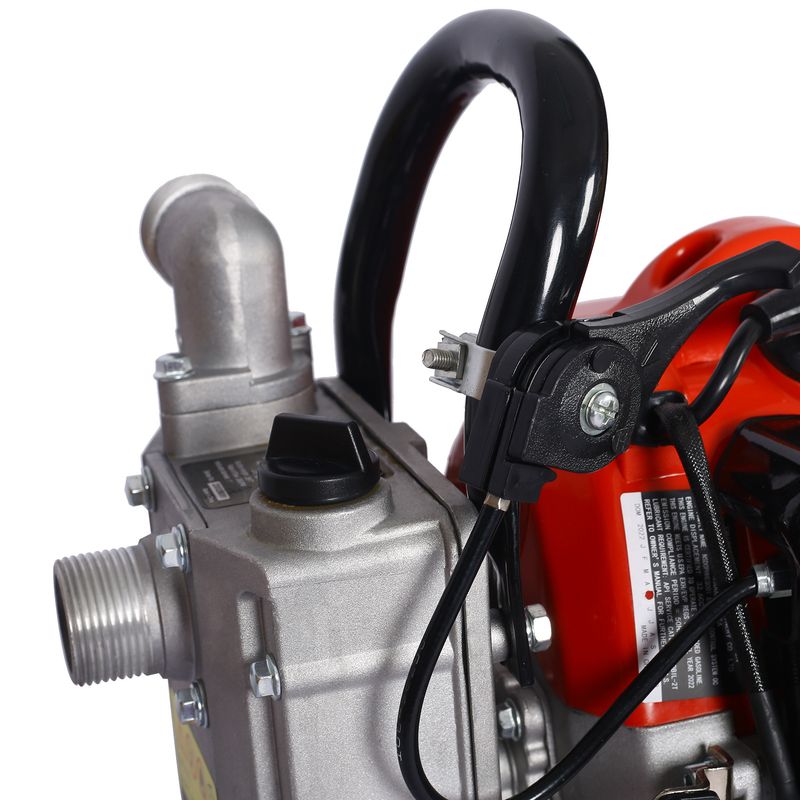 gasoline water pump,2s troke portable gas powered water transfer pump ,33cc 1.2HP 1inch_voghion.com