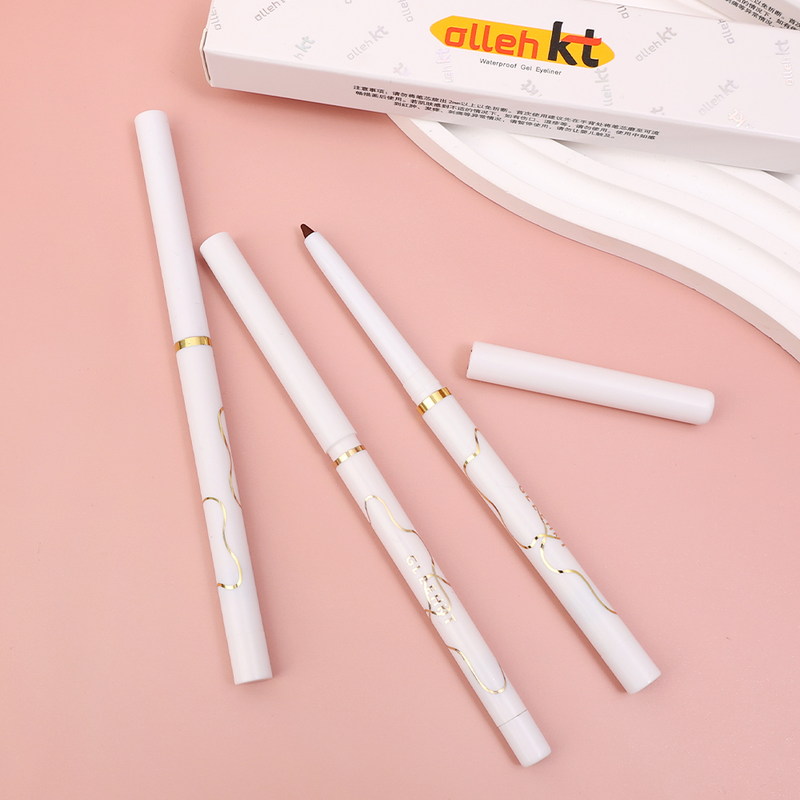 Waterproof ultra-thin liquid eyeliner pencil gel pencil fat dry mooth eyeliner pen lating eyelah pen Korean_voghion.com