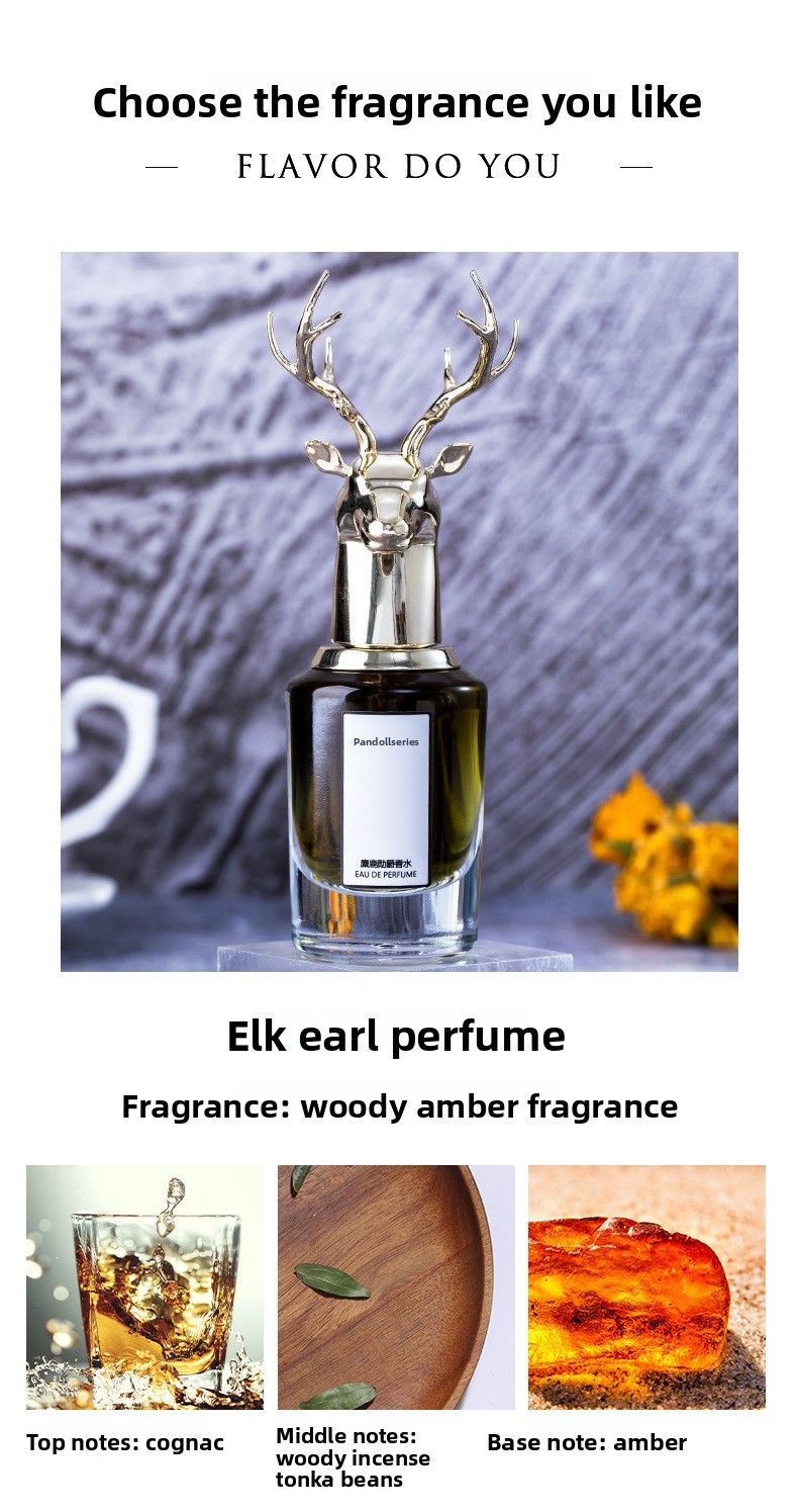 Die Geschichte von Blumen Cross Border Beast Head Fox Elk Tier Parfüm Geschenkbox Set für Männer und Frauen Beliebte Online-Live-Übertragung_voghion.com