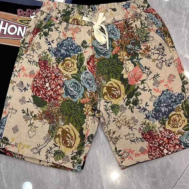 Premium Products American Five Point Sports Casual Fitness Herren Loose Fit Basketball Mesh Atmungsaktive Shorts_voghion.com