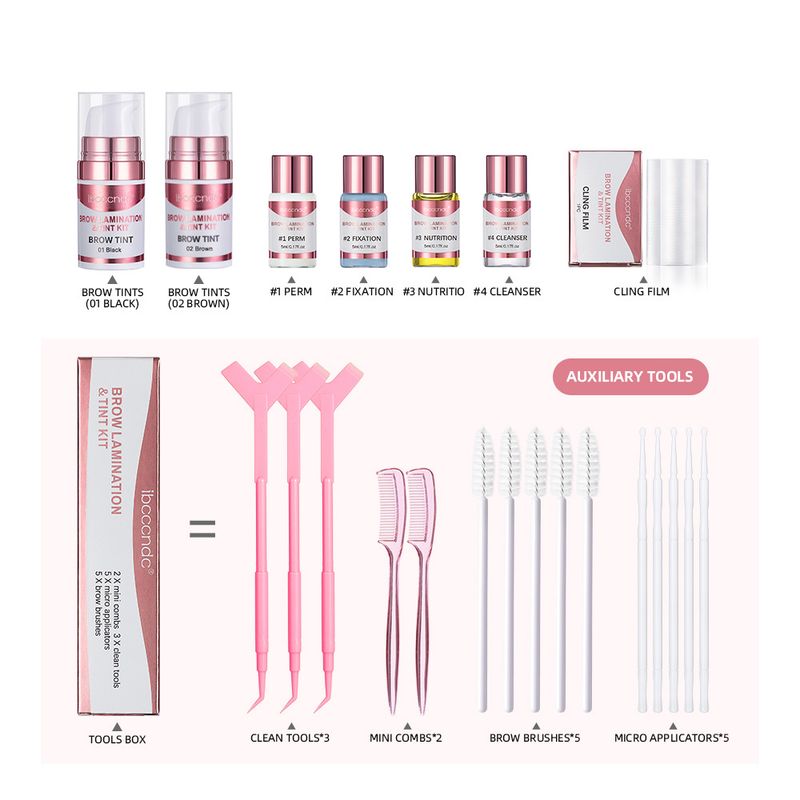 Set per sopracciglia integrato con agente per permanente e tintura_voghion.com