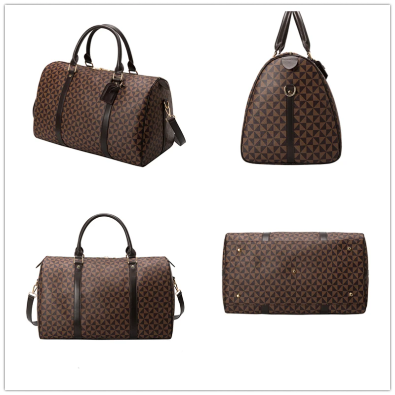 2024 mode Wasserdichte Pu Fitness Handtasche Für Männer Leder Schulter Tasche Business Große Reise Duffle Gepäck Tasche Für Männliche_voghion.com