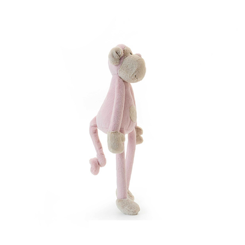 Muñeco de peluche corto rosa Pipi de Soft Life, muñeco relajante para dormir para niños._voghion.com