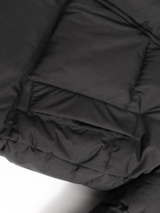 Abrigo largo acolchado con mapa 3D de China para niños: parka de invierno gruesa con parches bordados, ropa térmica para niños y niñas._voghion.com