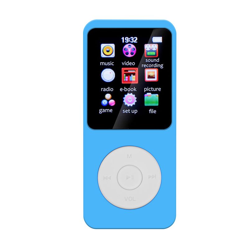 MPZ Type-C Hifi Lossless Music Player Bluetooth-Compatible5.0 Student Walkman Support FM Radio E-Book Recording For Kids_voghion.com