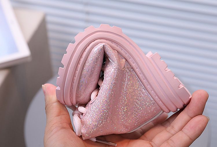 Children' Martin 2024 Autumn/Winter New Boy' Baby Shoe with Leather Surface Short and Front Strap Girl' Fahion_voghion.com