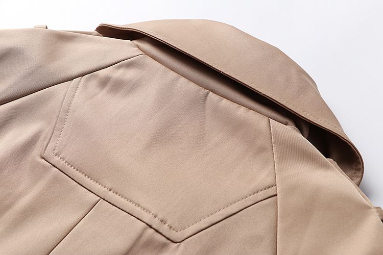 Men's Clothing large size, new style, double breasted, long, knee length windbreaker, spring and autumn coat, loose and handsome long jacket_voghion.com