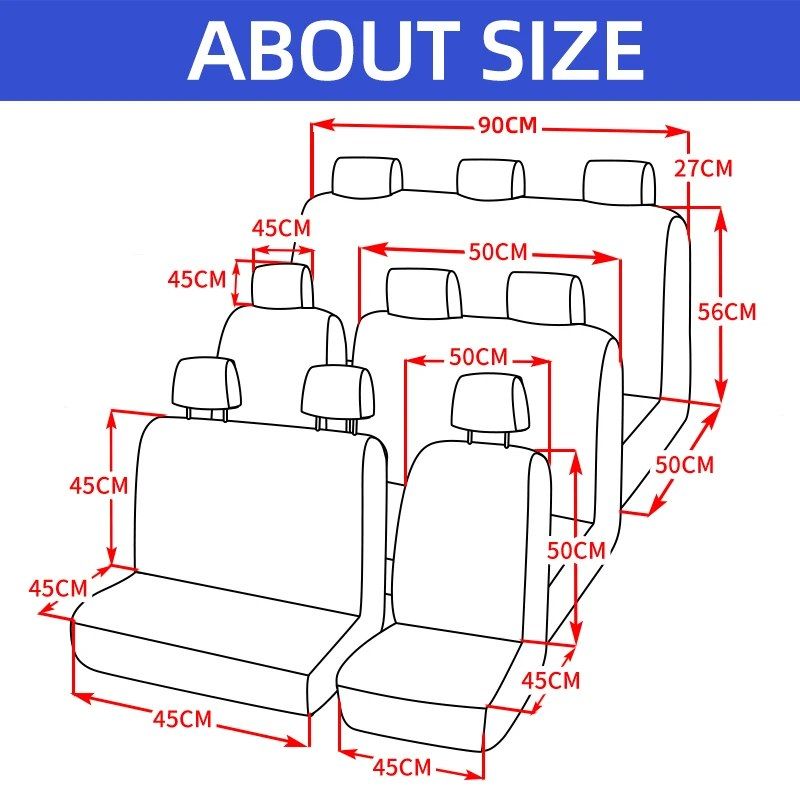 9-zits bushoezen, hoogwaardige vuilafstotende autostoelbeschermers, meerdere kleuren_voghion.com