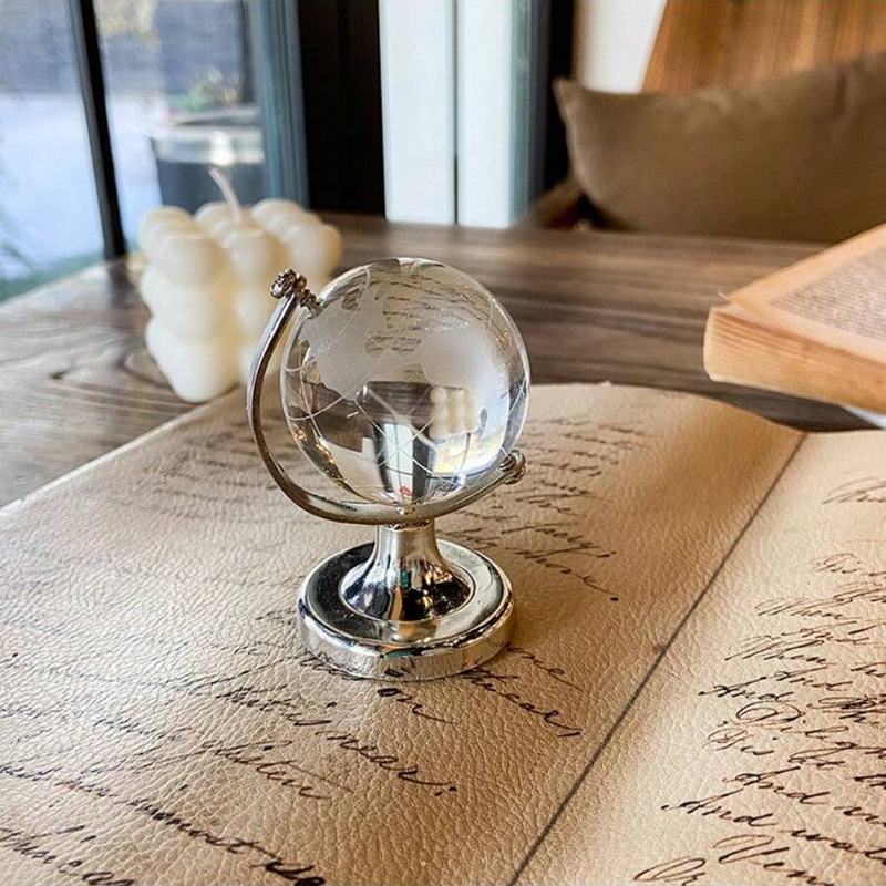 1 mini globo de cristal con relieve retro, bonito globo para decoración de escritorio, regalo de cumpleaños_voghion.com