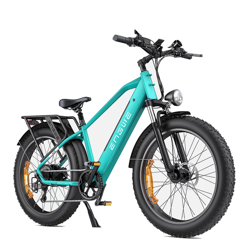 Bicicleta eléctrica todoterreno con doble suspensión ENGWE E26 de 250 W y 48 V y 16 Ah_voghion.com