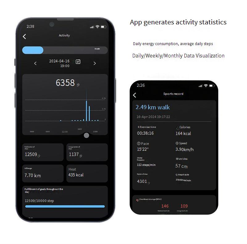 Inteligentne trackery aktywności Gorąco sprzedające się R06 Inteligentny pierścień z kamerą Pierścień sportowy Monitorowanie Bluetooth Zdrowy sen Tętno Ciśnienie Tlen we krwi_voghion.com