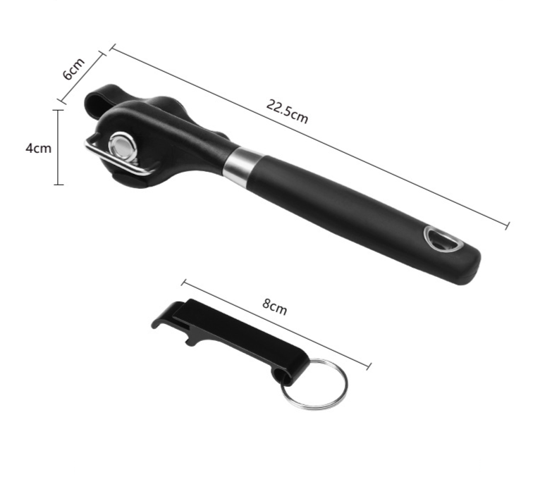 Multifunktionaler Dosenöffner, Dosenöffner, deutscher Dosenöffner, Flaschenöffner, Farbbox_voghion.com