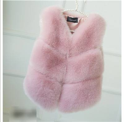Women's Clothing Faux Fur Vest Winter Warm Faux Leather Sleeveless Jacket Casual Streetwear Coat_voghion.com