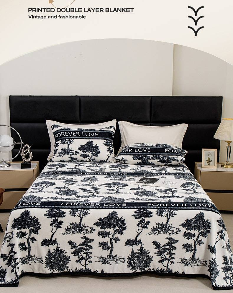 All-Season Coral Fleece Lap Blanket – Lightweight Air-Conditioning Cover For Office, Travel & Camping, Machine-Washable Gift_voghion.com