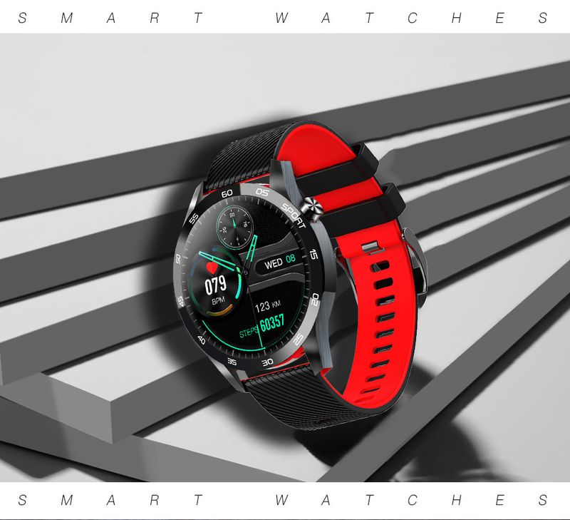 Smarte armbånd Rakuten Yahoo F22L Smart armbånd Registrerer kroppstemperatur, blodoksygen, puls, sportsarmbånd Informasjonspåminnelse_voghion.com
