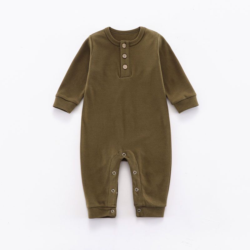 Çocuk Giyim Bebek Tulum Uzun Kollu Tulum Bebek Giyim Yenidoğan Tulum_voghion.com