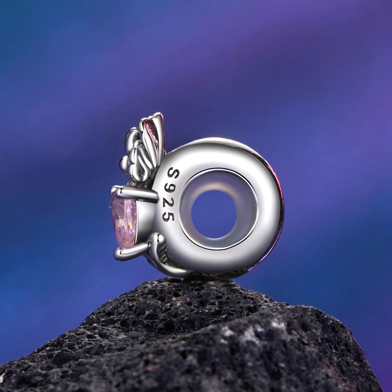 Twelve Birthstones-Marigold Charm Sterling Silver Charm_voghion.com