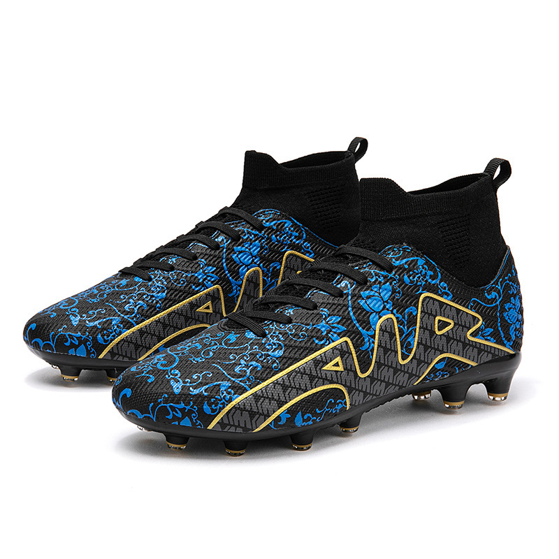 Nuove scarpe da calcio da uomo per adulti FG Long TF con tacchetti rotti, per erba artificiale_voghion.com