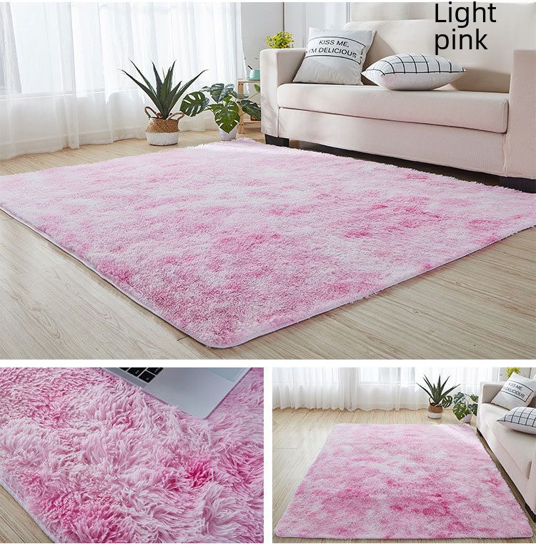 tjock plysch vardagsrum sovrum tie-dyed sidenull matta golvmatta dörrmatta badrum kök golvmatta matta_voghion.com