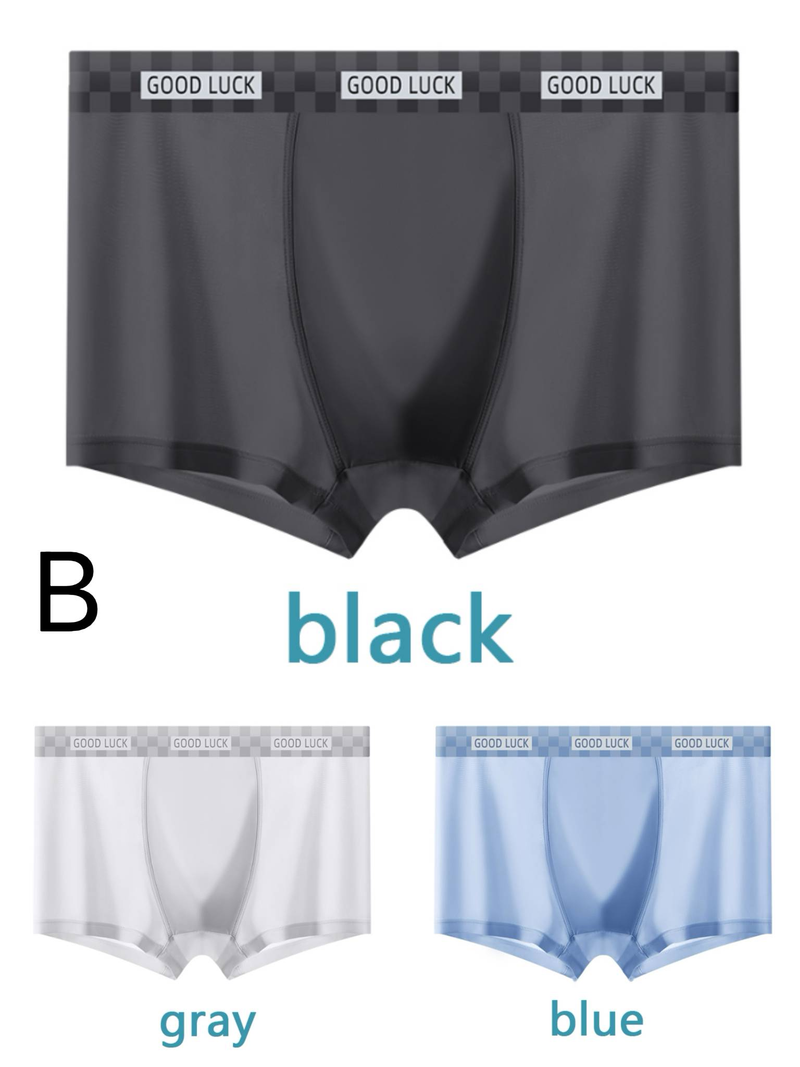 3PCS high quality men's boxer shorts summer L-5XL_voghion.com
