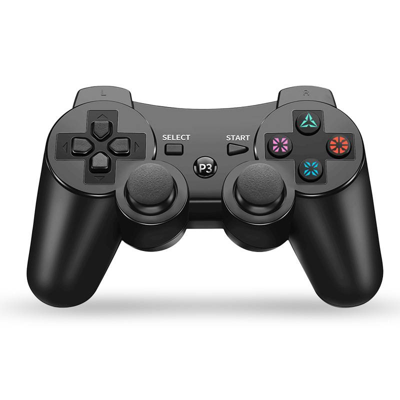 PS3 Controller, PS3 Curved Controller, PS3 Wireless Bluetooth Controller, PS3 Game Controller, Dual Motor With Six Axes_voghion.com