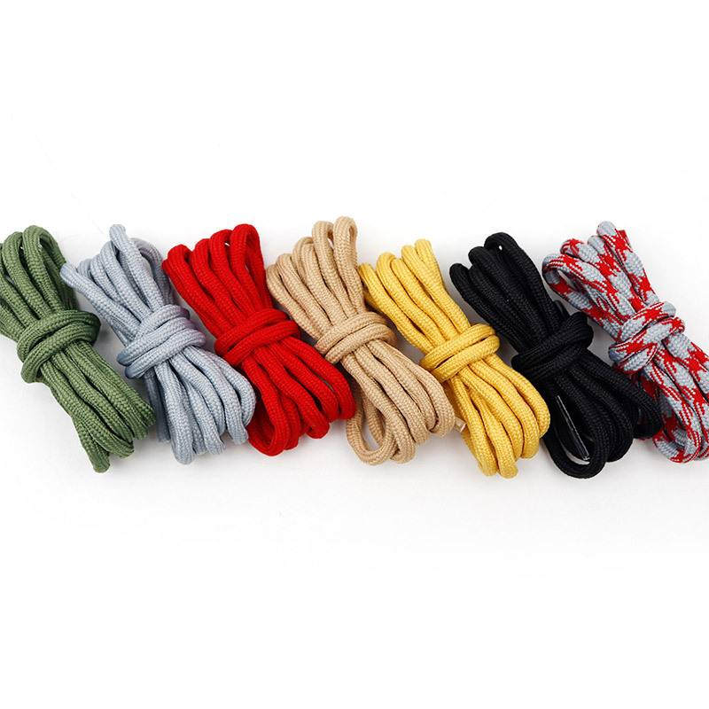 Shoe Accessories Polyester Round Wave Pattern Hiking Shoes Creative Trousers Hat Rope Sweater Rope Accessories_voghion.com