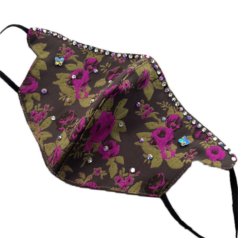 Maschera ricamata antipolvere, calda, traspirante e antifreddo_voghion.com