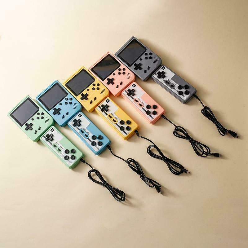 Built In 800 Classic Games Handheld Retro Video Game Console Double Game Gift UK_voghion.com