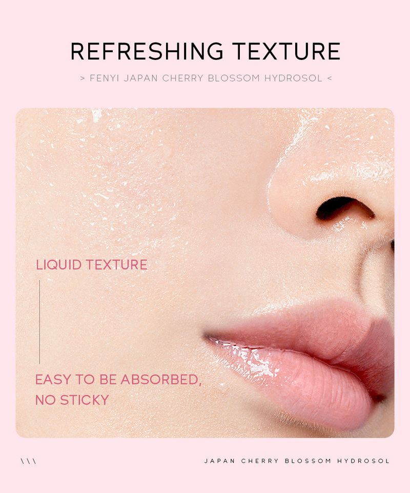 Fen Yi Japanese Cherry Blossom Pure Dew 100ml Hydrating Moisturizing Toner Facial Care Skin Care Products_voghion.com