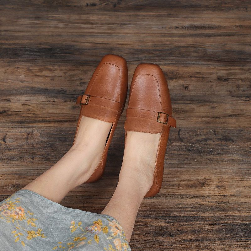 Women's Slip-On Two-Way Shoes Autumn Winter New Casual Fashion Fashionable One-Piece British Style Versatile_voghion.com