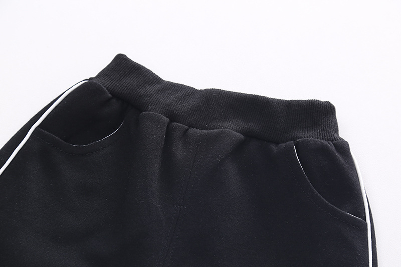 Boys' Suit 2023 Spring and Autumn New Fashionable Baseball Coat Three Piece Baby Cool Set_voghion.com