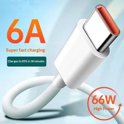 Cavo dati di ricarica rapida Digitex Factory Direct Type-C in rame puro con supporto Super Flash Charge 6A_voghion.com