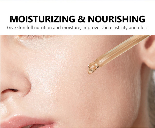 QLZHANFU Crocodile Scar Repair Serum Acne Treatment Bristningar Borttagning Akne Ärrblekning för fläckar Hudvård 30ml_voghion.com