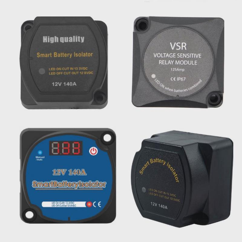 Vari interruttori di ricarica 12V24V/RV/nave, isolatori intelligenti per doppia batteria, relè sensibili alla tensione_voghion.com