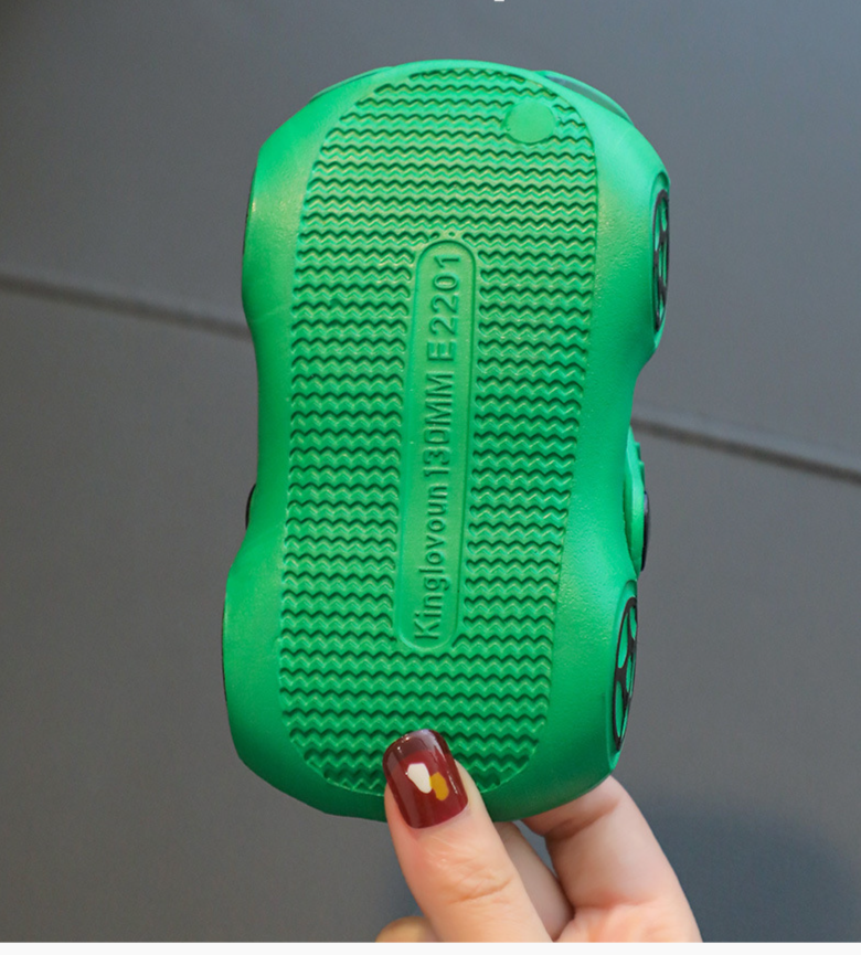 Ciabatte luminose per bambini, per mamma e bambini, sandali da auto, forma fresca, antiscivolo, con fondo morbido, per l'asilo, da 2 a 8 anni_voghion.com