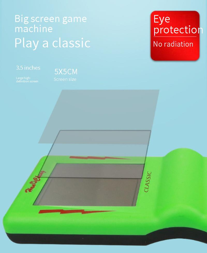 Video Game Consoles Large Screen Tetris Game Console Retro Nostalgic Classic Children's 8090 Handheld Game Console Electronic Toy_voghion.com