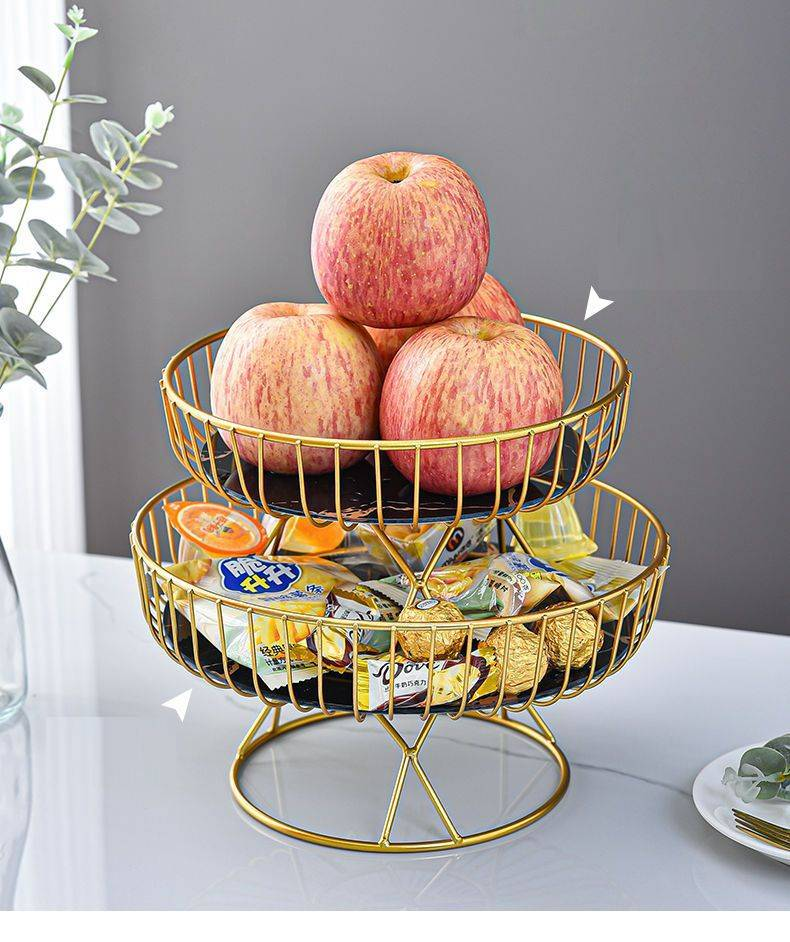 Kreatives Obsttablett aus Glas, Wohnzimmer, Teetisch, Süßigkeitentablett für den Haushalt, Snack-Melonen- und Obsttablett, neue Dim-Sum-Tablett-Dekoration_voghion.com