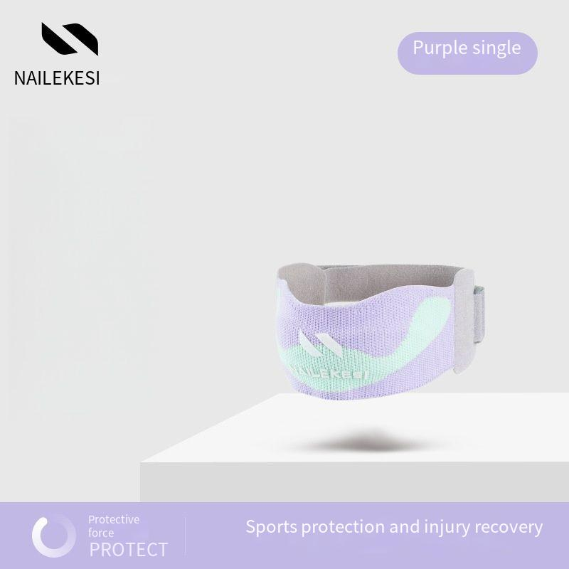 Professionele unisex kniebrace voor hardlopen, wandelen, badminton en sport - ademende compressiekous met siliconen vulling_voghion.com