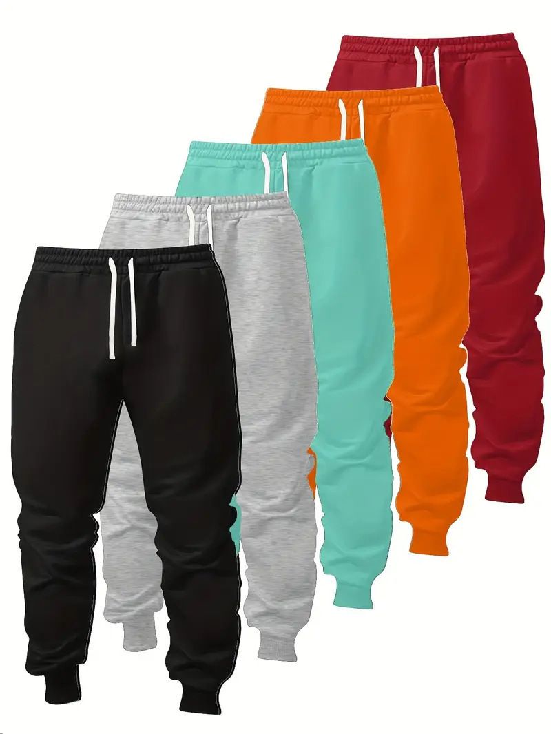 Men’s Joggers Pants Set – Fall & Winter Streetwear Essentials (S-3XL, Loose Fit, Digital Print)_voghion.com