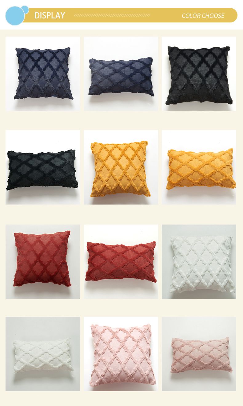 Plush Cushion Cover 45x45cm Nordic Pillow Cover For Sofa Living Room Home Decor Pillowcases Decorative Pillows For The Couch_voghion.com