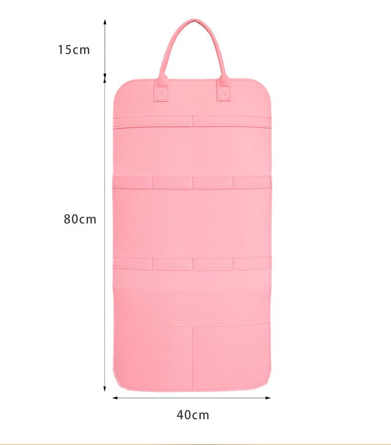 T-ház fali táska, macskajáték filccső, kisállat-kellékek tároló állvány_voghion.com