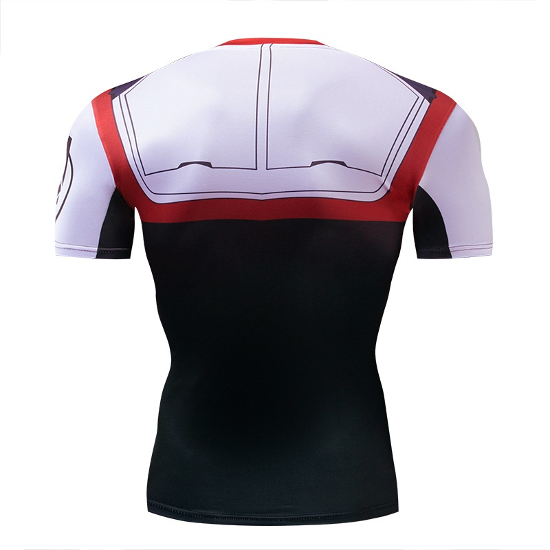 Hardloop-T-shirts voor heren 3D-geprinte Soldier Winter-T-shirts Mouwloze compressie-T-shirts voor heren Sport-T-shirts voor heren Hardlopen Training_voghion.com